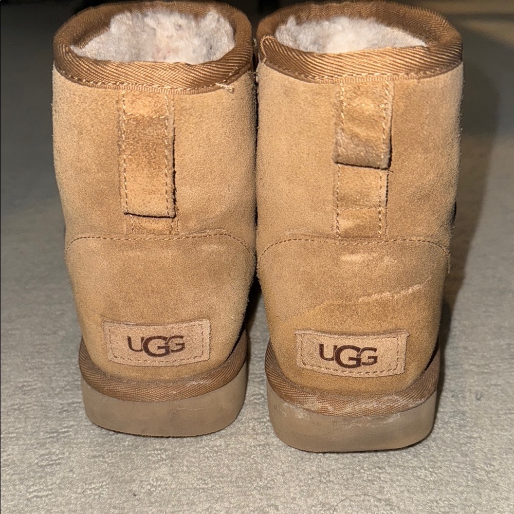 UGG Tan Suede Boots
